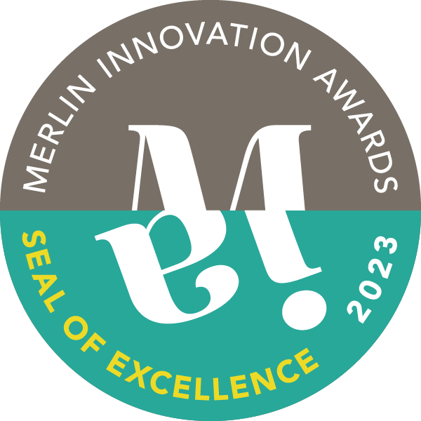 Merlin Innovation Awards Seal of Excellence 2023 logo